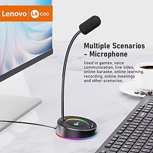 Micro Mini Dùng Cho Máy Tính PC, Laptop Cổng USB Công Nghệ Lọc Tiếng Ồn Cao Cấp AnZ thu âm chất lượng cao hỗ trợ học Online chat videocall Chuyên Nghiệp Live Stream Hát Karaoke Quay Video Ghi Âm Vlog Zoom Skype ĐT Smartphone, Microphone  Hàng Nhập Khẩu