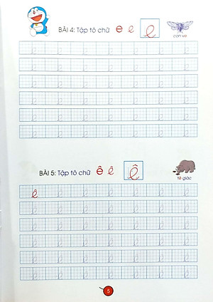 Sách Khởi Đầu Học Viết: Tập Tô Chữ