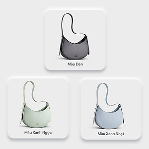 Túi Yuumy ( Thời trang nữ hình bán nguyệt - Túi đeo vai da Seasand YN156 )