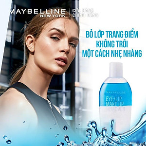 Tẩy Trang Mắt Môi Chuyên Dụng Maybelline New York Eye & Lip Makeup Remover 40ml - 150ml