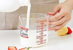 Bộ 02 cốc đo lường chia vạch đa năng Inomata - Nội địa Nhật Bản