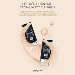 Kem BB VACCI - Che Khuyết Điểm - Lớp Nền Hoàn Chỉnh - Nâng Tone Da SPF36+PA++