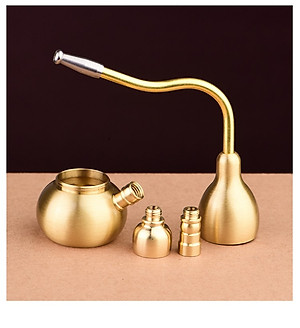 Bình Hồ Lô Lọc Thuốc L,á Bằng Đồng Cao Cấp. Bình Hồ Lô Lọc Bằng Nước, Sử Dụng Đa Năng Tiện Lợi, Tháo Lắp Vệ Sinh Dễ Dàng