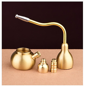 Bình Hồ Lô Lọc Thuốc L,á Bằng Đồng Cao Cấp. Sử Dụng Đa Năng Tiện Lợi, Tháo Lắp Vệ Sinh Dễ Dàng