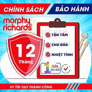 Bình đun nước kiêm giữ nhiệt cao cấp Morphy Richards MR6060, chất liệu inox 304, inox 316L , dễ dàng thay đổi kiểm soát nhiệt đô, dung tích 350ml- Hàng chính hãng