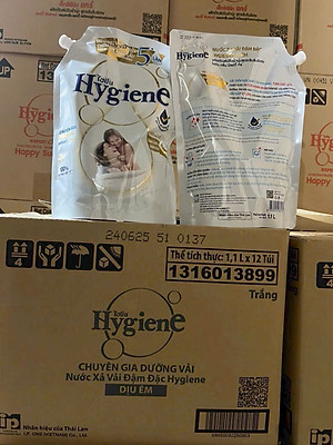 Nước xả vải Thái Lan Hygiene expert care Đậm đặt 1100ml - 1300 ml thơm dài lâu