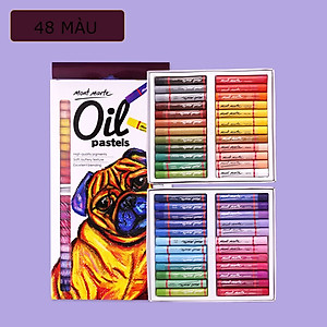 Màu sáp dầu cao cấp MONT MARTE của ÚC bộ 12/24/36/48 màu-Oil Pastels Lalunavn -B81