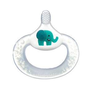 Bàn chải đánh răng kiêm gặm nướu silicon cho bé Marcus & Marcus, từ 6 tháng - Ollie