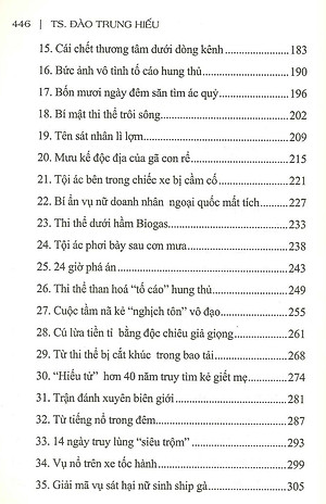 Hành Trình Giải Mã Tội Ác (Bút ký) - TS. Đào Trung Hiếu