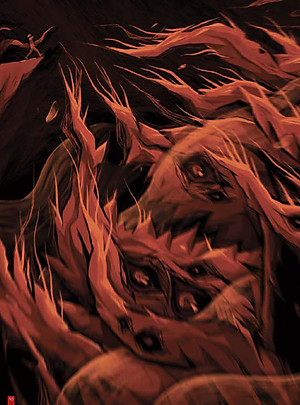 Cây Bách Xù - Truyện Cổ Grimm Kinh Dị Được Kể Bằng Tranh