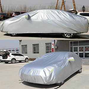 Bạt phủ xe ô tô Kia Morning  chất liệu vải dù oxford cao cấp, áo trùm xe ô tô 5 chỗ , bạc phủ trùm bảo vệ che nắng