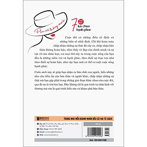 Sách Phụ nữ thông minh: 7 bài học lựa chọn hạnh phúc