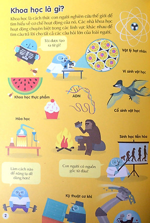 Sách 100 Bí Ẩn Đáng Kinh Ngạc Về Khoa Học (USBORNE - 100 Things To Know About Science)