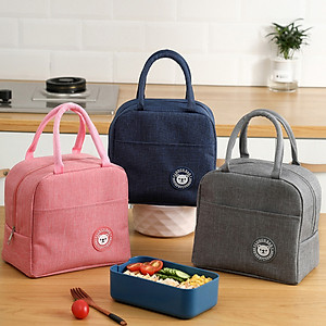Túi Giữ Nhiệt Đựng Hộp Cơm 2 Ngăn – Chọn Màu Túi Giữ Nhiệt Đựng Cặp Lồng Cơm – Nhiều Màu – Chống Thấm Nước Chính Hãng
