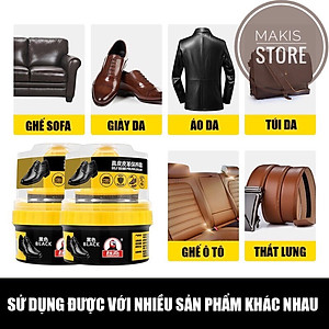 Xi Đánh Bóng Giày Da Làm Bóng Nhanh Đồ Da, Xi Kem Dưỡng Da Có Đầu Mút Hỗ Trợ - HÀNG CHÍNH HÃNG MINIIN