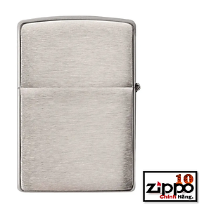 Bật lửa Zippo 200 (Zippo Brushed Chrome) - Chính Hãng 100%
