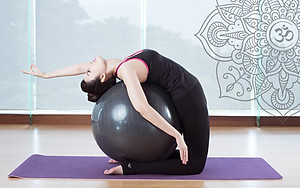 [HÀNG CAO CẤP - CHỐNG NỔ] Bóng Tập Yoga Cỡ Đại 65cm, 75cm - Bóng Tròn Yoga Cao Cấp - Hàng Chính Hãng dododios