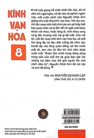 Kính Vạn Hoa - Tập 8: Tấm Huy Chương Vàng - Cỗ Xe Ngựa Kì Bí - Giải Thưởng Lớn (Tái Bản 2022)