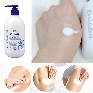 Sữa Dưỡng Thể Ban Đêm Dưỡng Sáng Da HATOMUGI 400 Ml