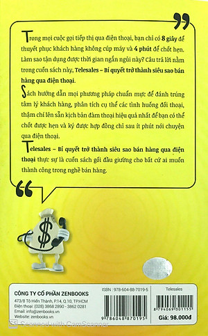Sách Telesales – Bí Quyết Trở Thành Siêu Sao Bán Hàng Qua Điện Thoại