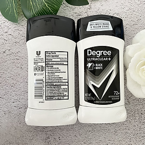 Set 5 Lăn khử mùi nam Degree Men Motionsense Ultra Clear Black White 76g