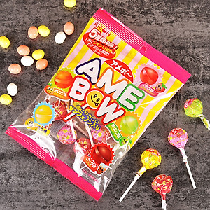 Kẹo mút Ame Bow vị trái cây gói 120gr (12 cây)