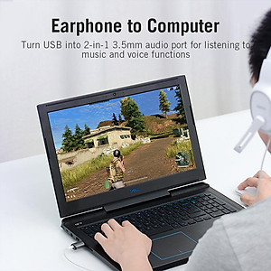 Bộ chuyển đổi Vention USB sang jack cắm tai nghe 3,5 mm
