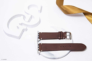 Dây Đeo Apple Watch 49mm 46mm 45mm 44mm 42mm, Chất Liệu Da Bò Cao Cấp, Phong Cách Vintage Hoài Cổ, Tương Thích Các Phiên Bản Series Ultra2/Ultra/SE2/SE/10/9/8/7/6/5/4/3/2/1