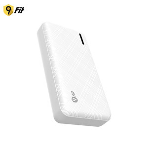 Sạc dự phòng 9FIT Lite 20,000mAh /3.7V Li-Polymer - 9PL20K03B, hỗ trợ sạc nhanh - Hàng chính hãng