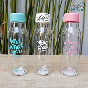 Bình nước nhựa Lock&Lock Milky dung tích 500ml BPA Free HAP654