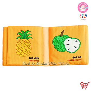 Sách Vải Đa Tương Tác Kích Thích Thị Giác Cho Bé Sơ Sinh My Very First Book - Lalala Baby (Nhiều chủ đề)