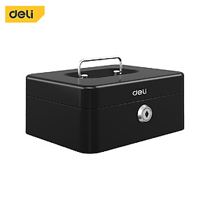 Hộp Đựng Tiền Kim Loại Deli Hộp Đựng Trang Sức Nhiều Ngăn Bảo Vệ Tài Sản Thiết Bị Nhà Cửa Văn Phòng Đại Lý Bán Hàng Chống Cháy Chống Gỉ 