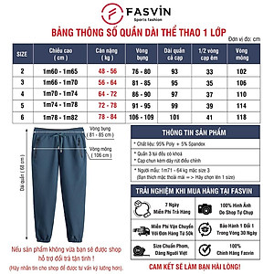 Quần Jogger Nam Thể Thao Fasvin Bo Gấu Dáng Đẹp Vải Gió Co Giãn Tiện Dụng Đũi Chơi Hay Mặc Nhà DC20424.HN