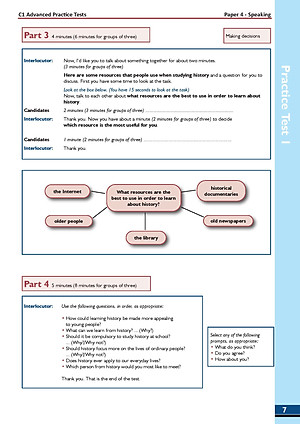 C1 Advanced 1 with 4 Practice Tests - Latest Format