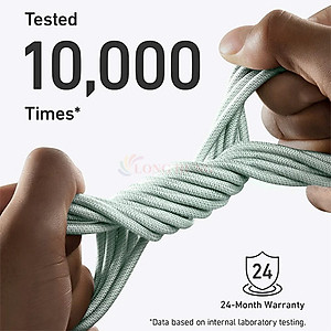 Cáp USB Type-C to Type-C Anker 543 0.9m 240W 0.9m A80E5/ 1.8m A80E6 - Hàng chính hãng