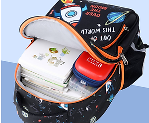 Balo học sinh cấp 1&amp;2 siêu nhẹ chống gù chống nước cao cấp phong cách mới