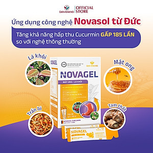 Gói Hỗ Trợ Giảm Đau Dạ Dày Tức Thì Cải Thiện Tình Trạng Đầy Hơi Ợ Chua Đau Rát Bao Tử Novagel Hộp 20 gói
