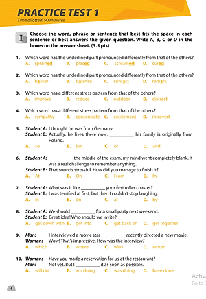 Sách - Hướng Dân Ôn Thi Tuyển Sinh Và Luyện Đề Thực Tế Vào 10 Môn Toán, Ngữ Văn, Tiếng Anh Mới Nhất (2026)