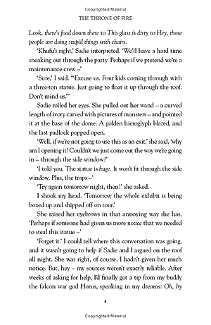 The Kane Chronicles Book 2: The Throne Of Fire