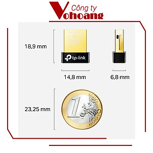 Bộ Thu Phát Bluetooth TP-Link UB400 USB Nano Bluetooth 4.0 - Hàng Chính Hãng