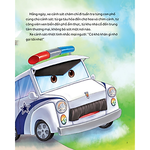 Sách Những Chiếc Xe Hiệp Sĩ: Xe Cảnh Sát Bắt Trộm