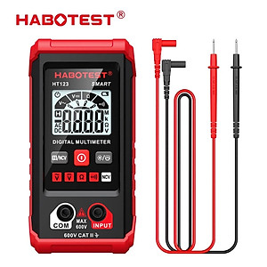 Đồng Hồ Vạn Năng Kỹ Thuật Số Mini HT123 - Đo Điện Áp AC/DC Tự Động, Thông Minh