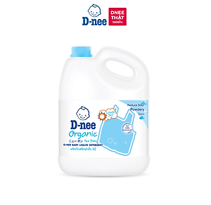 Dung Dịch Giặt Quần Áo Cho Bé D-Nee - Chai 3000ml (Xanh)