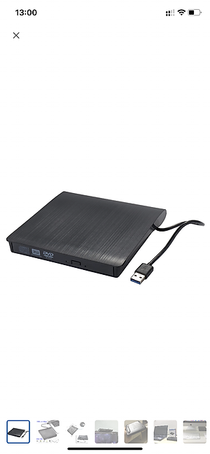 Ổ ĐĨA DVD RW CẮM NGOÀI CHO LATOP DESTOP OS ĐỜI MỚI  usb 3.0 và cổng Type C -Hàng Chính Hãng