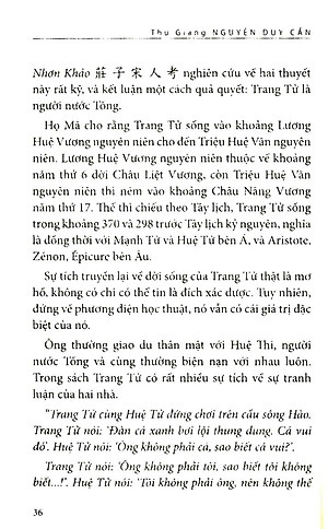 Sách Trang Tử Tinh Hoa (Thu Giang Nguyễn Duy Cần )(Tái Bản)
