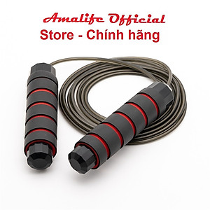 [Loại Tốt – Lõi Thép] Dây nhảy thể dục có thể điều chỉnh dây, Dây nhảy lõi thép, không bị rối dùng để tập thể dục độ dài 2.9m, hỗ trợ giảm cân – Chính hãng Amalife