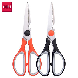 Kéo nhà bếp đa năng Deli màu hồng/màu xanh E77750