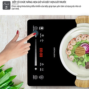 Bếp Hồng Ngoại Lock&Lock EJI421 (2000W) - Hàng Chính Hãng