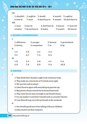 Chinh Phục Ngữ Pháp Và Bài Tập Tiếng Anh 11 - Tập 1