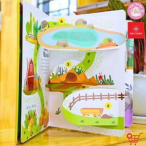 Sách Tương Tác Lật Mở Khám Phá Khổ lớn - Lift The Flap (Cho bé từ 0 - 6 Tuổi) - Đinh Tị